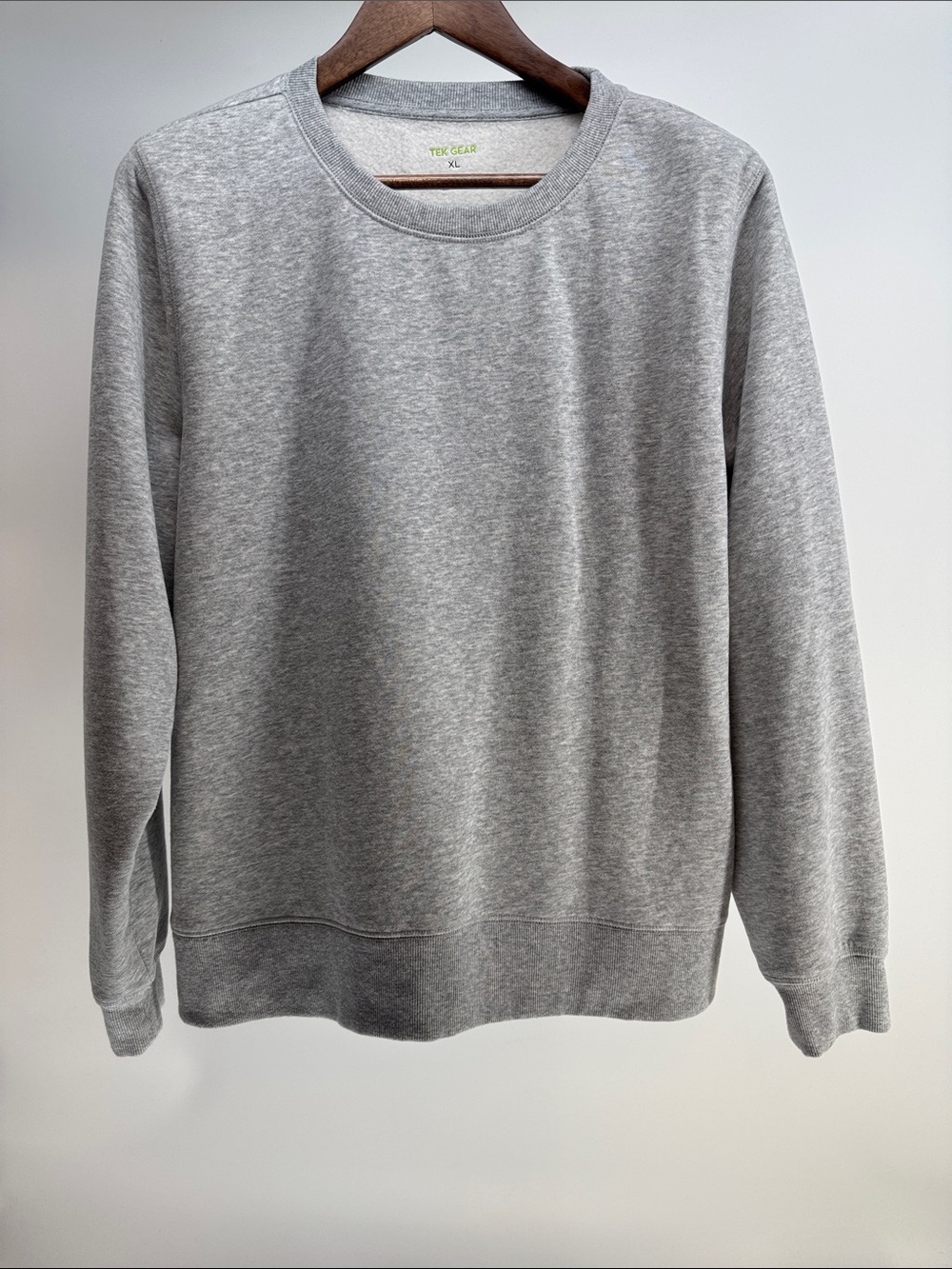 tek gear Light Grey Crewneck Sweatshirt